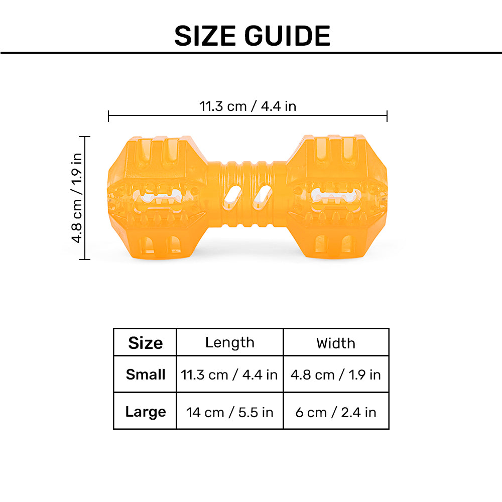 HUFT Chew Champ Toy For Dog - Heads Up For Tails