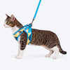 HUFT Easy Breezy Step-In Harness Set For Cats - Abstract - Heads Up For Tails