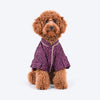 HUFT Royal Bandhani Kurta For Dog - Purple
