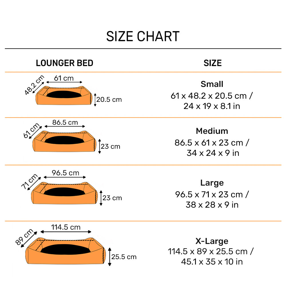 HUFT Personalised Checkered Cuddle Lounger Bed For Dog - Red & Black - Heads Up For Tails