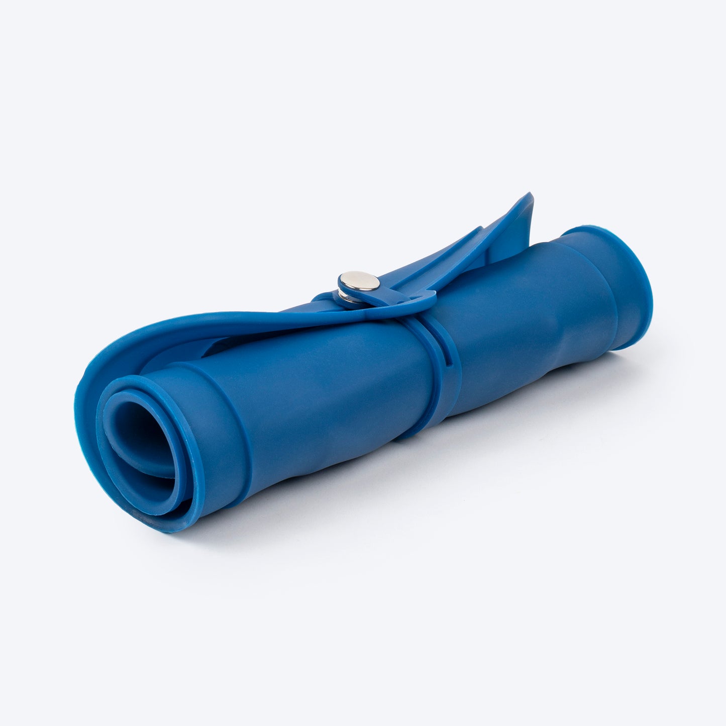Dash Dog Travel Foldable Double Diner For Dog - Blue - Heads Up For Tails