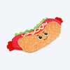 HUFT Hotdogger Squeaky Plush Toy For Dog - Multicolor - Heads Up For Tails