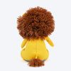 HUFT Lionel The Lion Squeaky Toy For Puppies - Yellow - Heads Up For Tails
