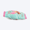 HUFT Pupscoop Crinkly Toy For Dog - Light Turquoise & Pink - Heads Up For Tails