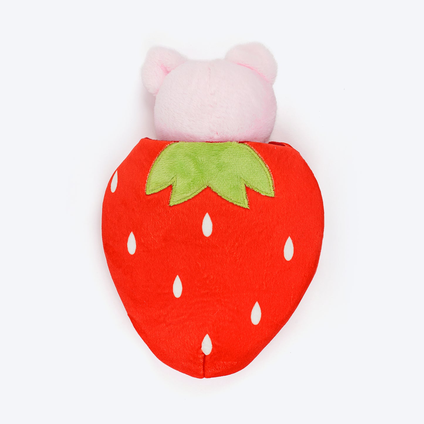 HUFT Boingy Piggy Crinkly Bungee Toy For Dog - Multicolor - Heads Up For Tails