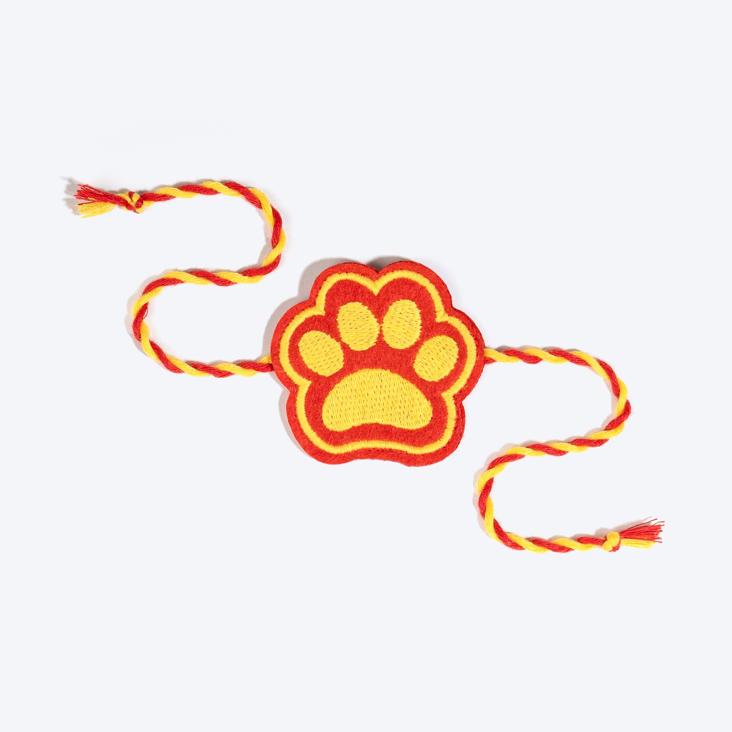 HUFT Paws Of Love Rakhi For Dog - Red - Heads Up For Tails