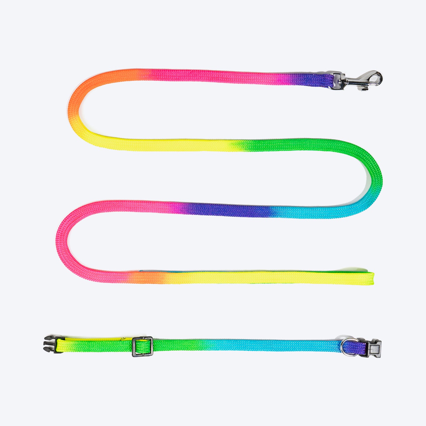 TLC Collar & Leash Set For Puppy - Multicolor - Heads Up For Tails