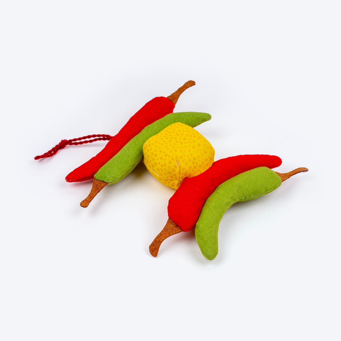HUFT No-Nazar Crinkly Dog Toy - Multicolor - Heads Up For Tails