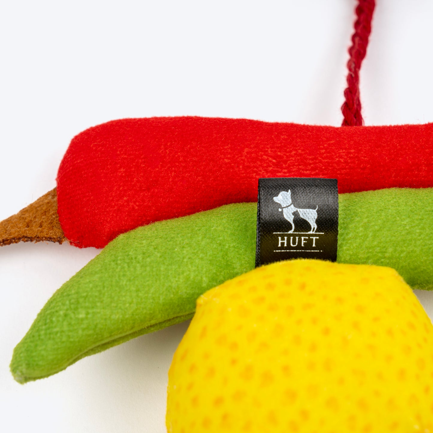 HUFT No-Nazar Crinkly Dog Toy - Multicolor - Heads Up For Tails