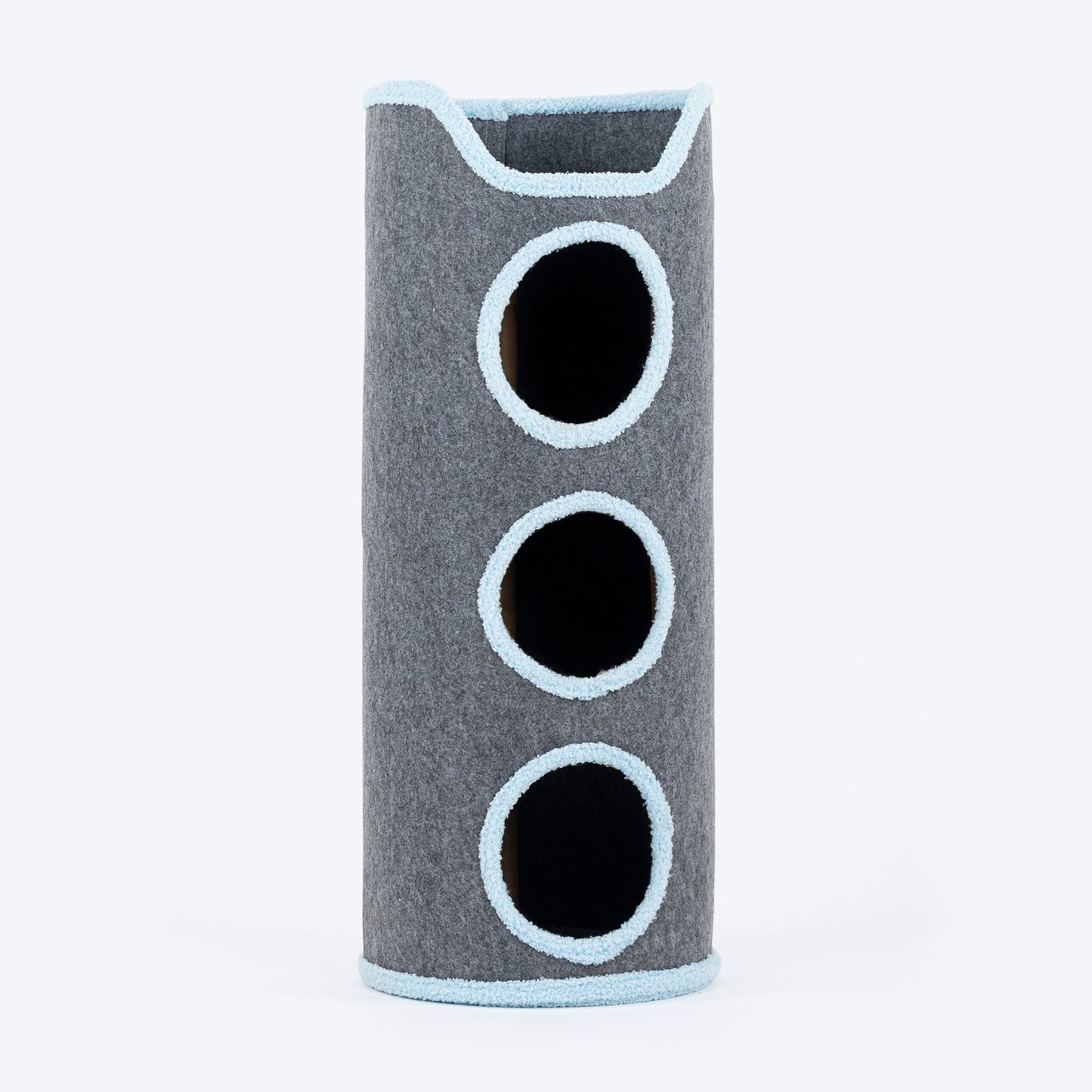 HUFT Meow Mansion Cat Tower For Cats - Grey - Heads Up For Tails