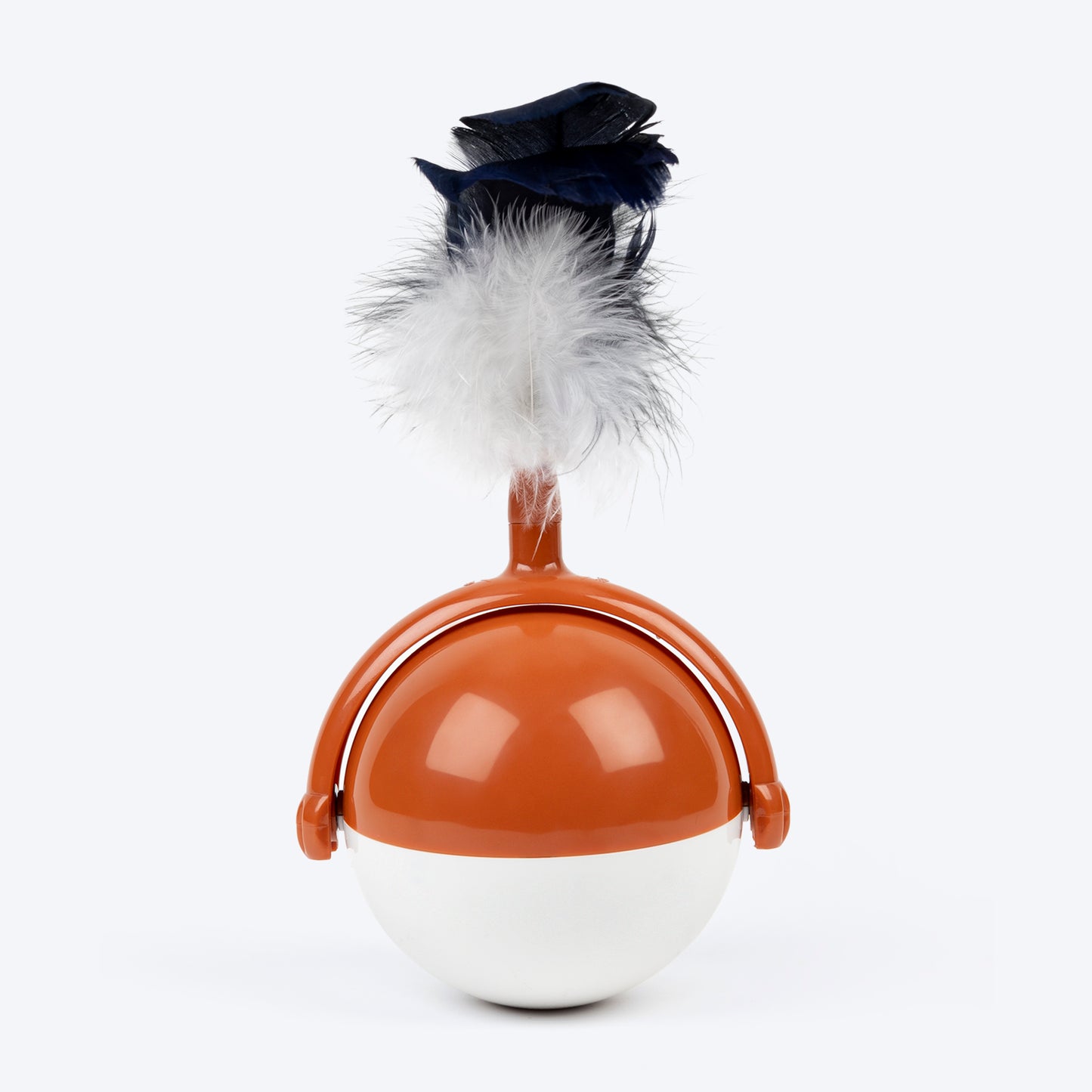 HUFT Rolls Toyce Interactive Toy For Cat - Brown - Heads Up For Tails