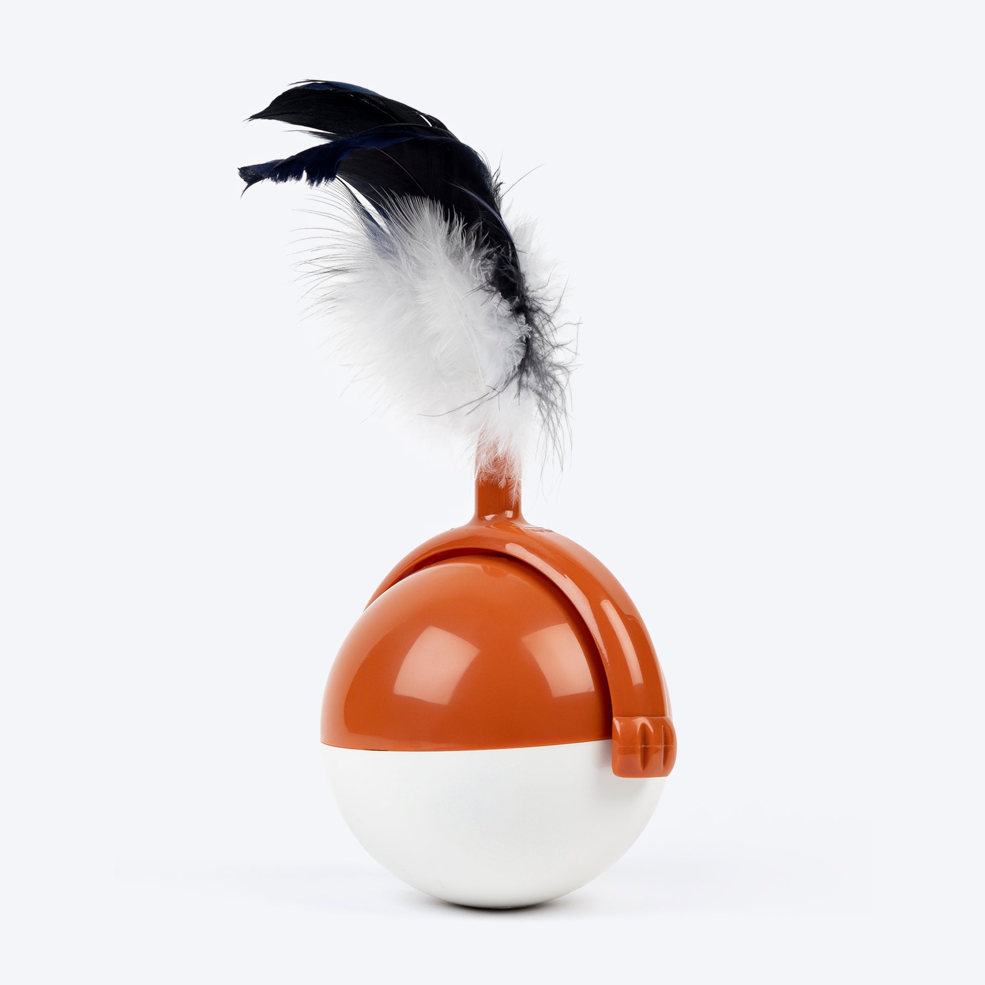 HUFT Rolls Toyce Interactive Toy For Cat - Brown - Heads Up For Tails