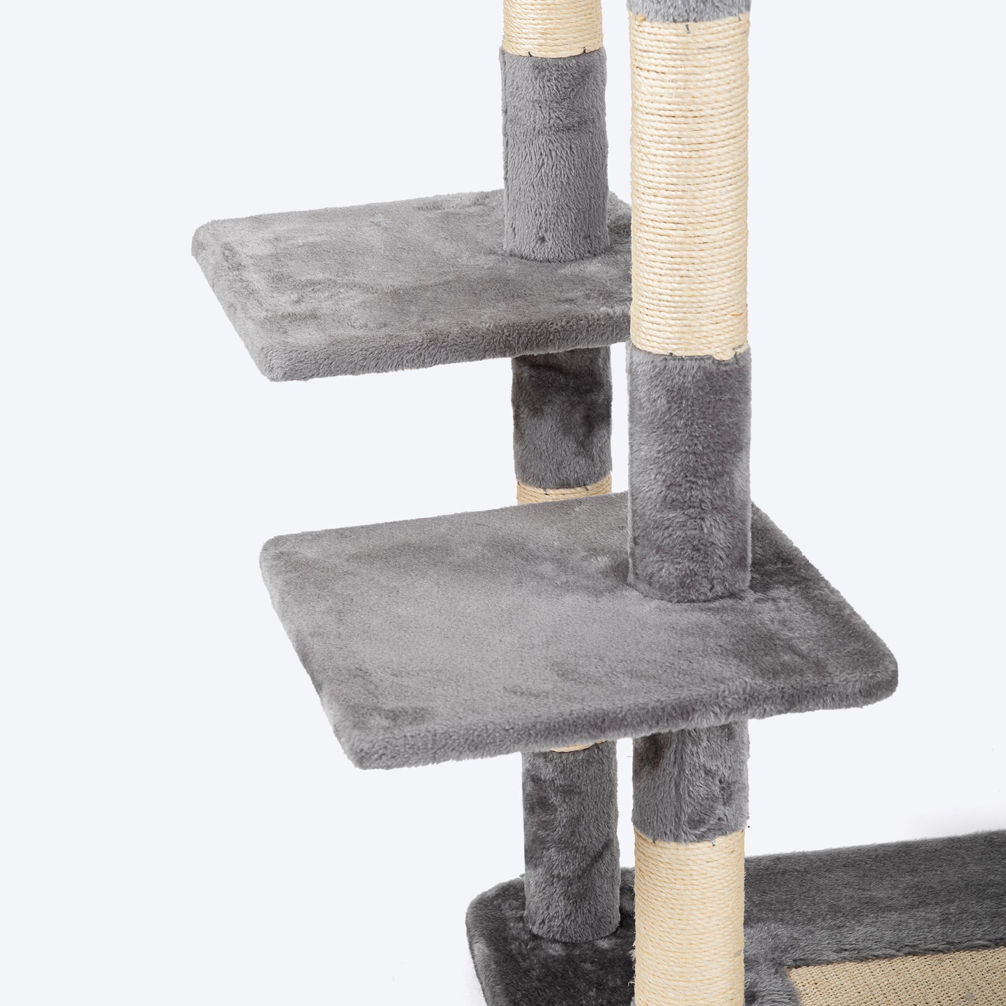 HUFT Pawfect Peak Multipurpose Cat Tree - Grey - Heads Up For Tails