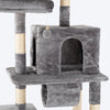 HUFT Pawfect Peak Multipurpose Cat Tree - Grey - Heads Up For Tails