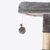 HUFT Pawfect Peak Multipurpose Cat Tree - Grey - Heads Up For Tails