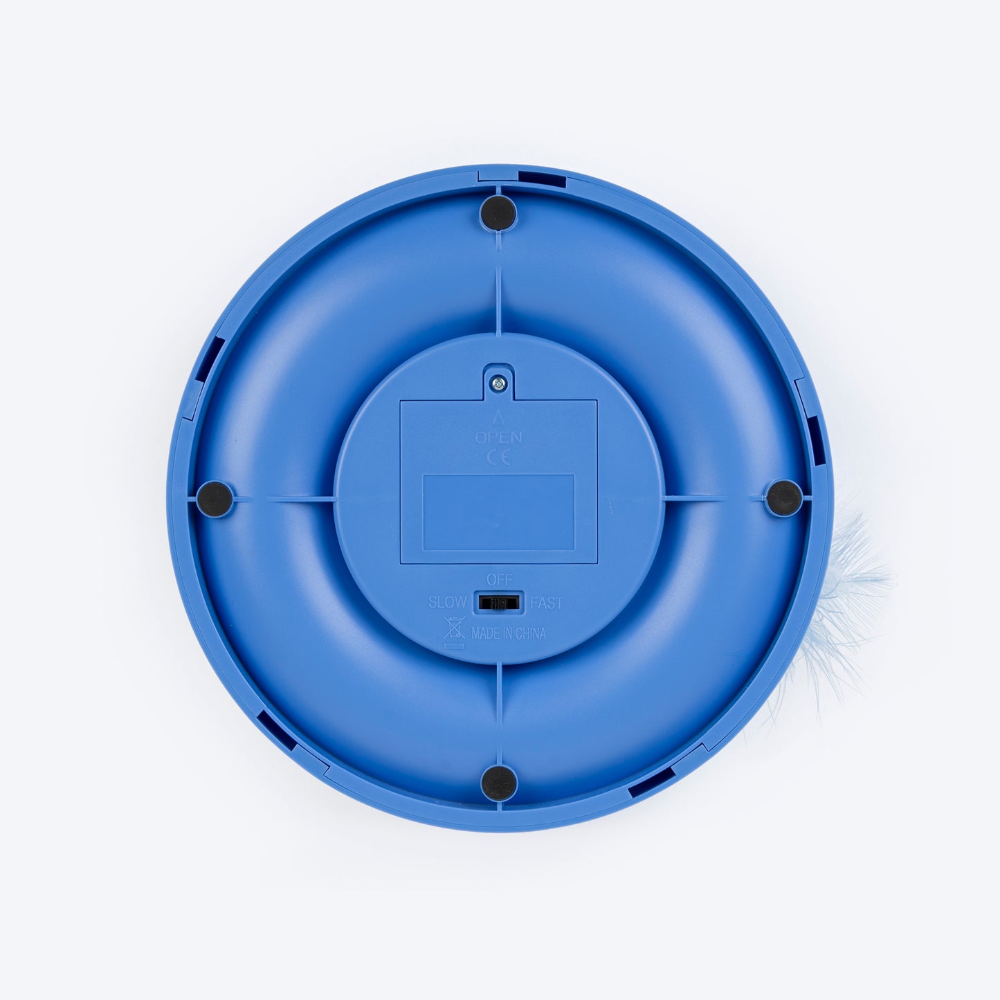 HUFT Mystery Dome Feather Interactive Toy For Cat - Blue - Heads Up For Tails