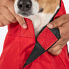 HUFT Puddle Jumper Full Coverage Raincoat For Dog - Red - Heads Up For Tails