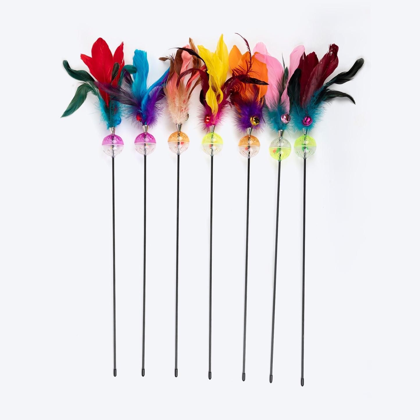 HUFT Midnight Wand Toy For Cat - Assorted - Heads Up For Tails