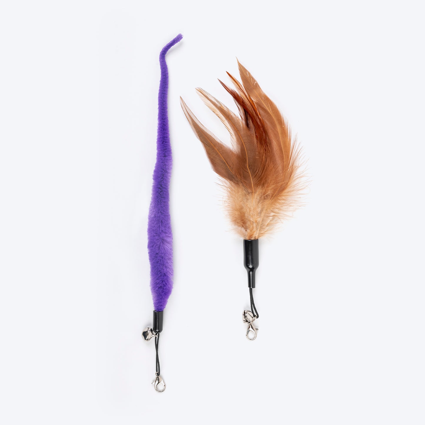 HUFT Chase & Teaser Toy For Cat - Black - Heads Up For Tails