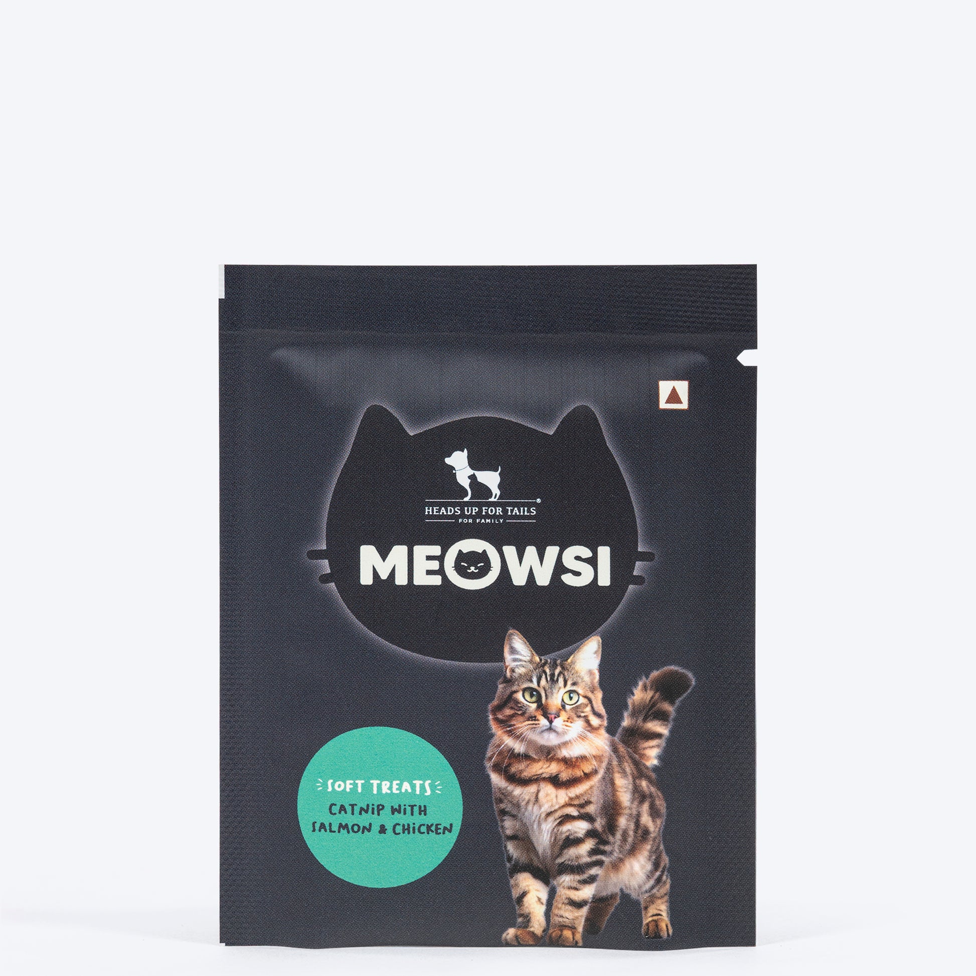 Meowsi by HUFT Catnip with Salmon & Chicken Soft Cat Treats - 10 gm (Sample) - Heads Up For Tails