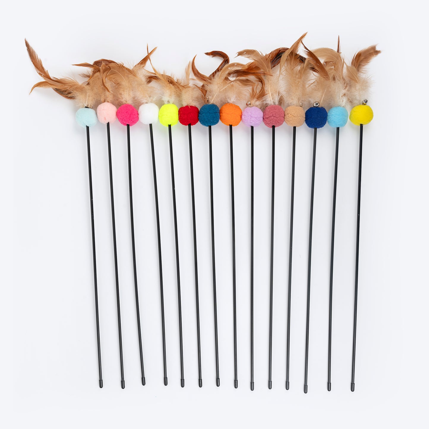 HUFT Softie Wand Toy For Cat - Assorted - Heads Up For Tails