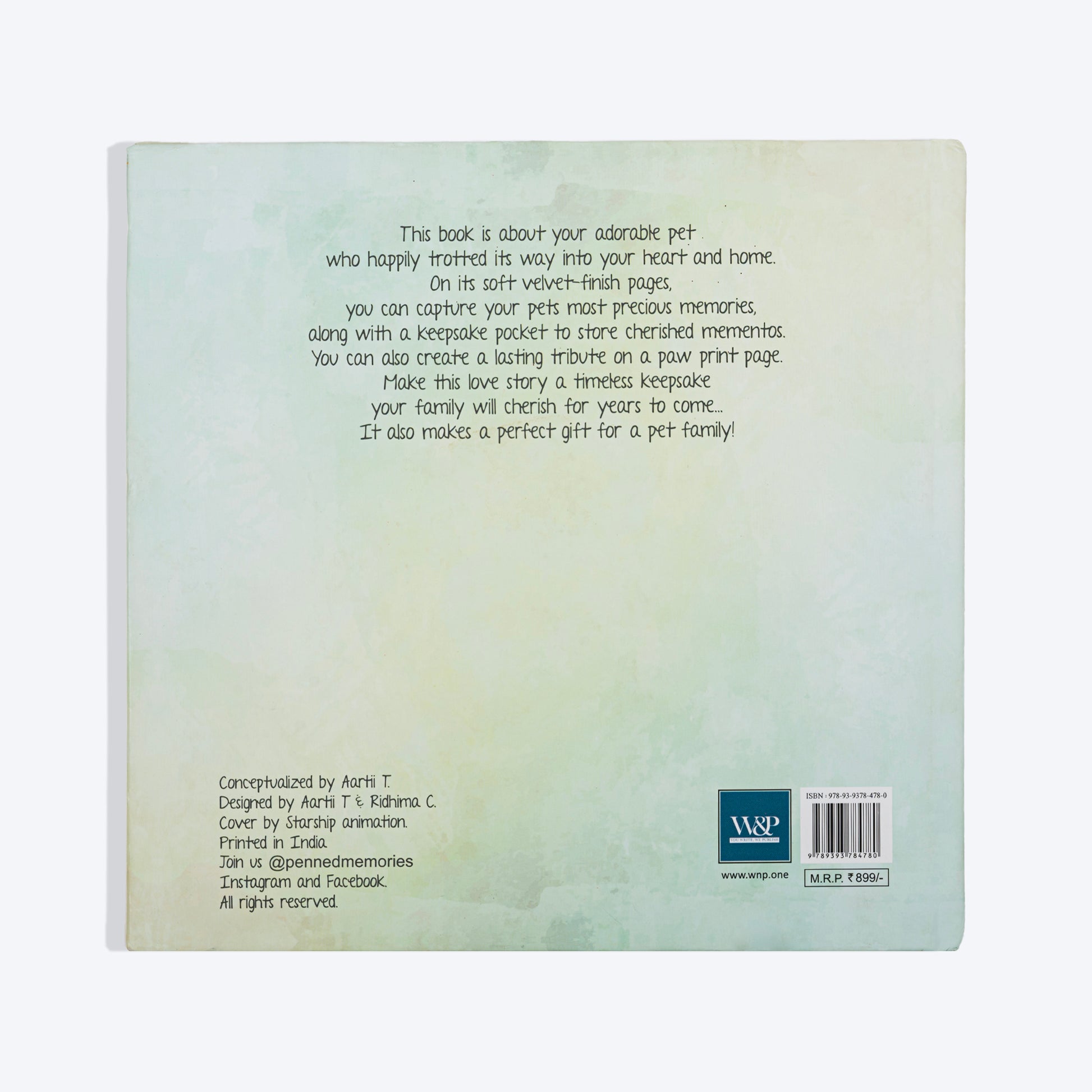 Penned Memories - Our Tails Of Love Book - Heads Up For Tails