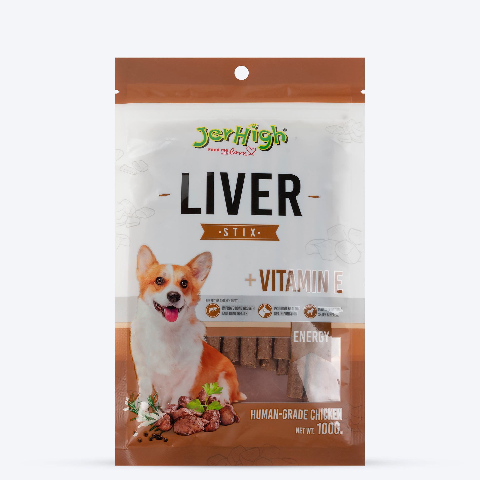 JerHigh Liv Stix Dog Treats - 100 g_01