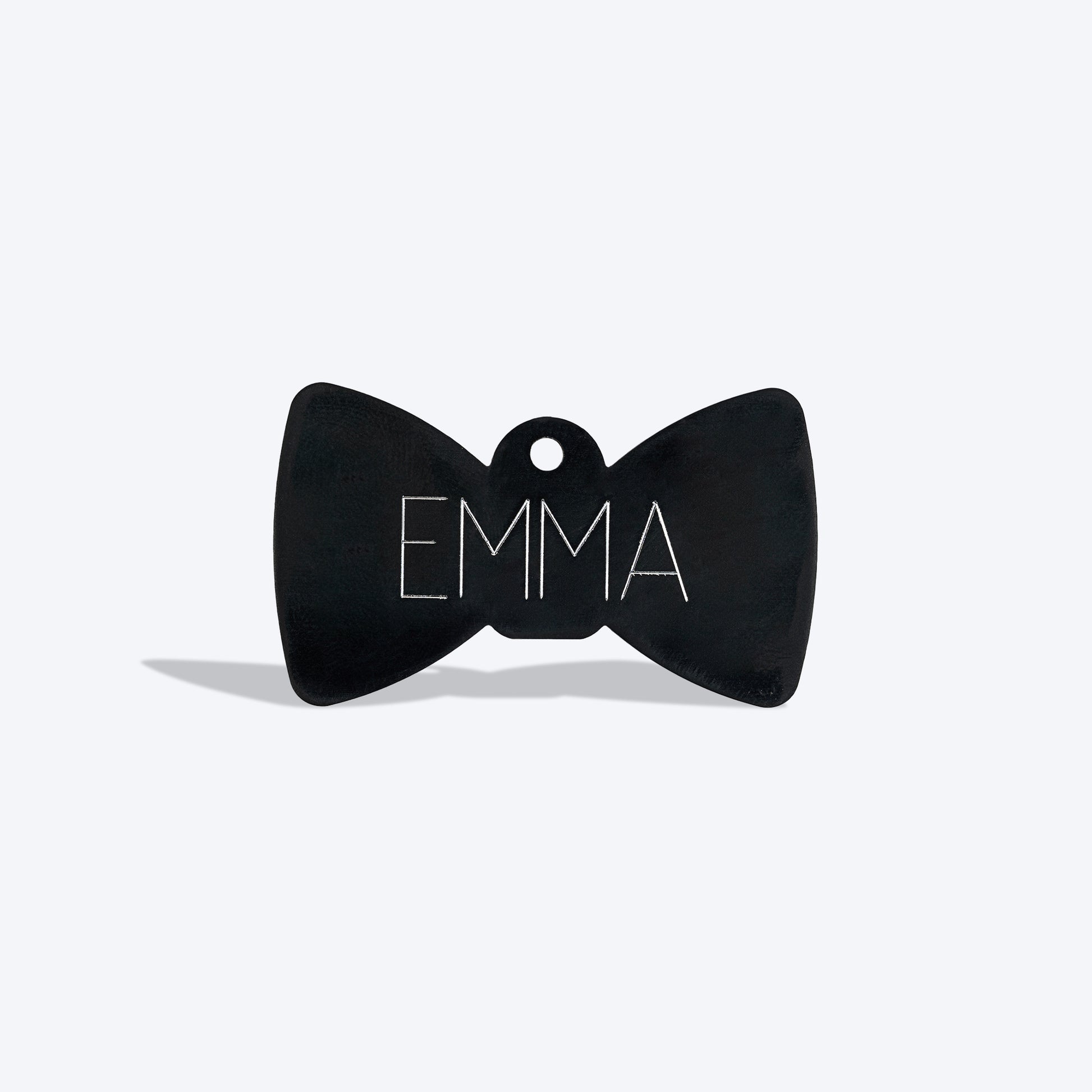 HUFT Personalised Dog & Cat Bow Shape Name Tag - Heads Up For Tails