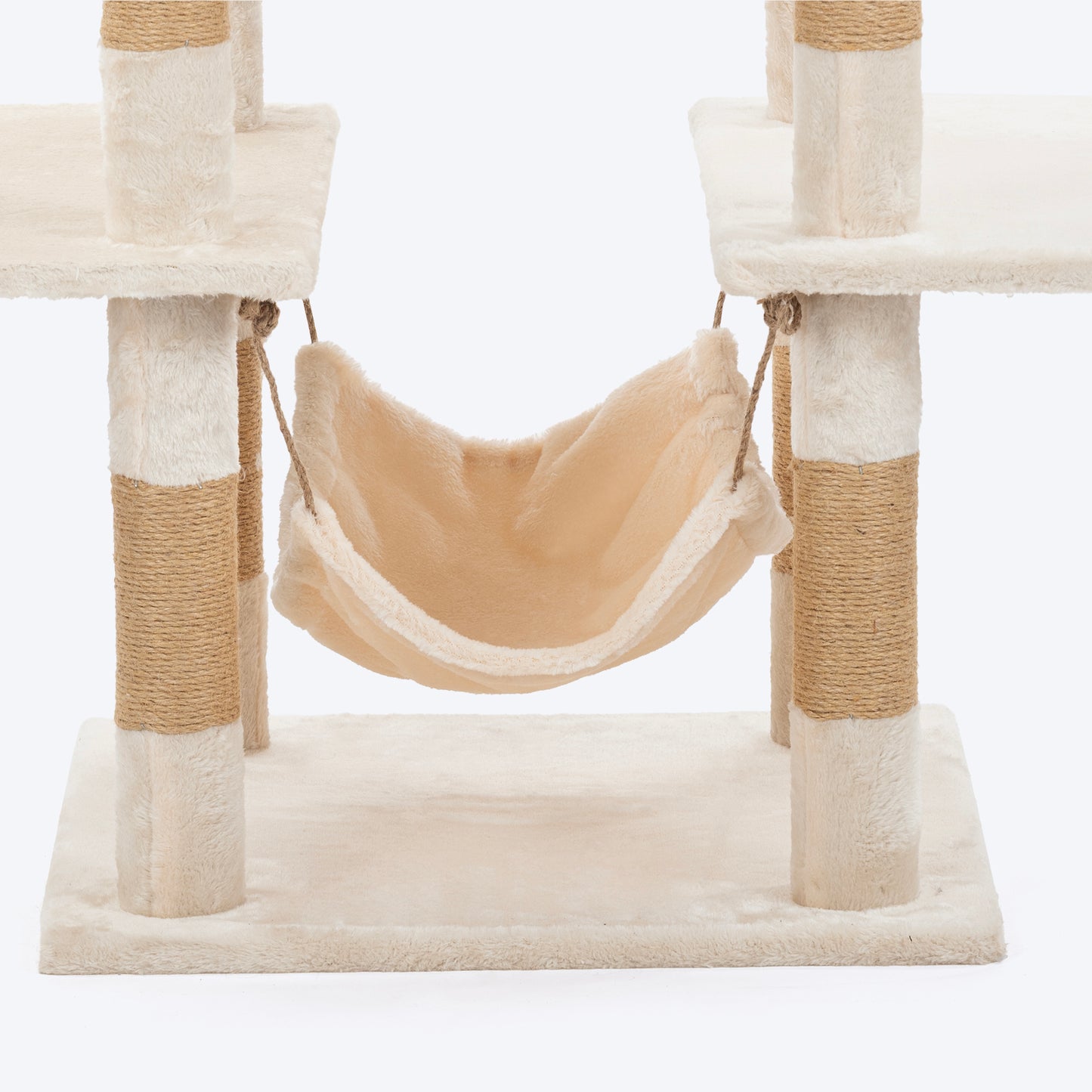 HUFT Purrch Paradise Multipurpose Cat Tree - Beige - Heads Up For Tails