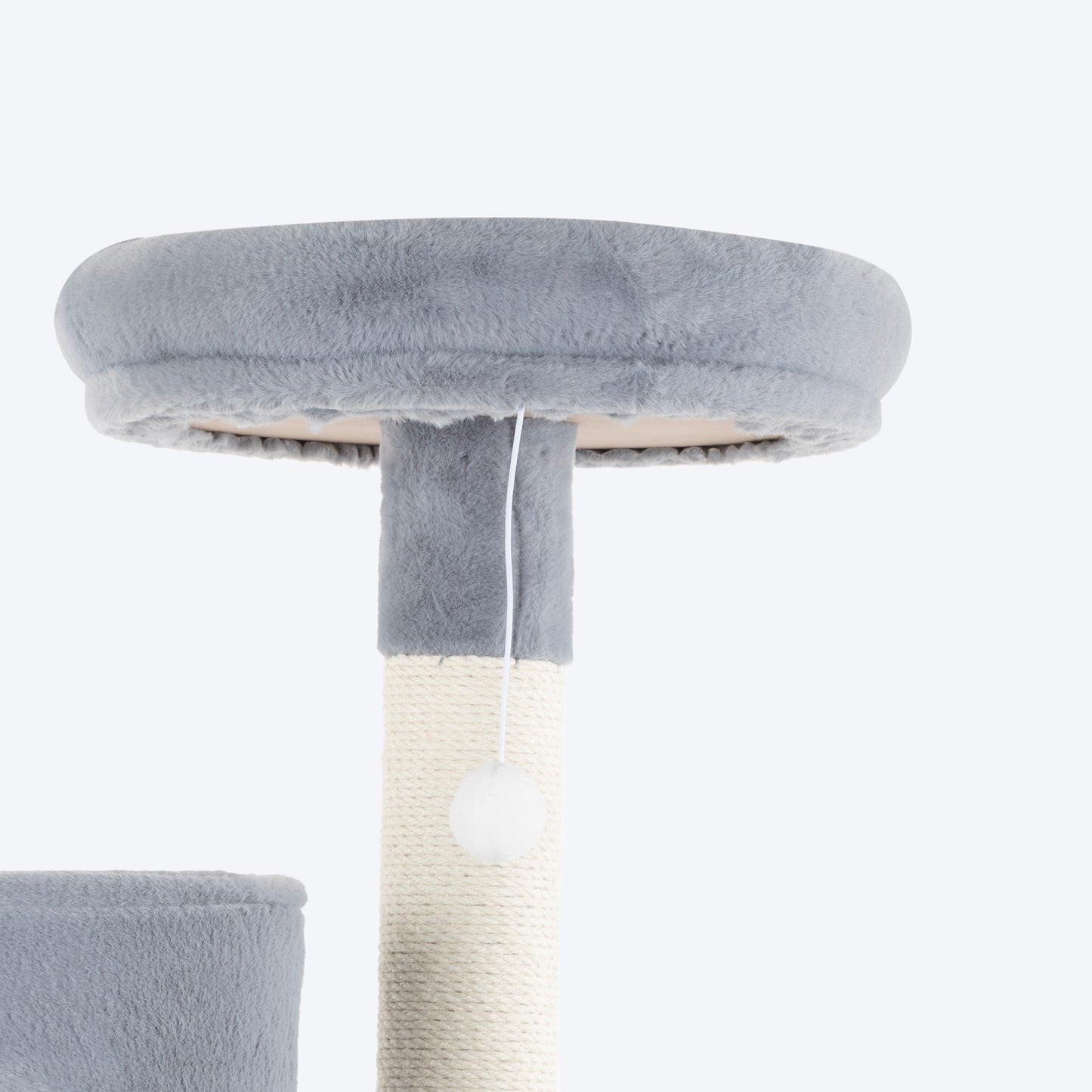 HUFT Meowtrix Tower Multipurpose Cat Tree - Grey - Heads Up For Tails