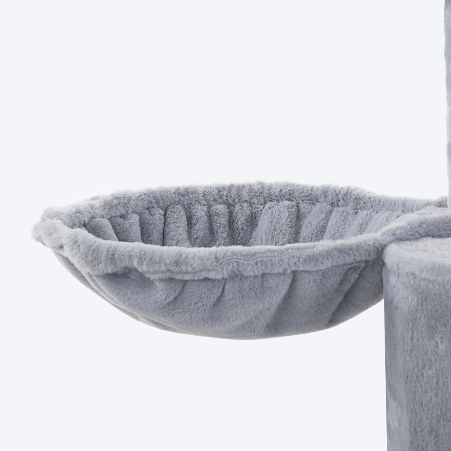 HUFT Meowtrix Tower Multipurpose Cat Tree - Grey - Heads Up For Tails