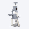 HUFT Meowtrix Tower Multipurpose Cat Tree - Grey - Heads Up For Tails