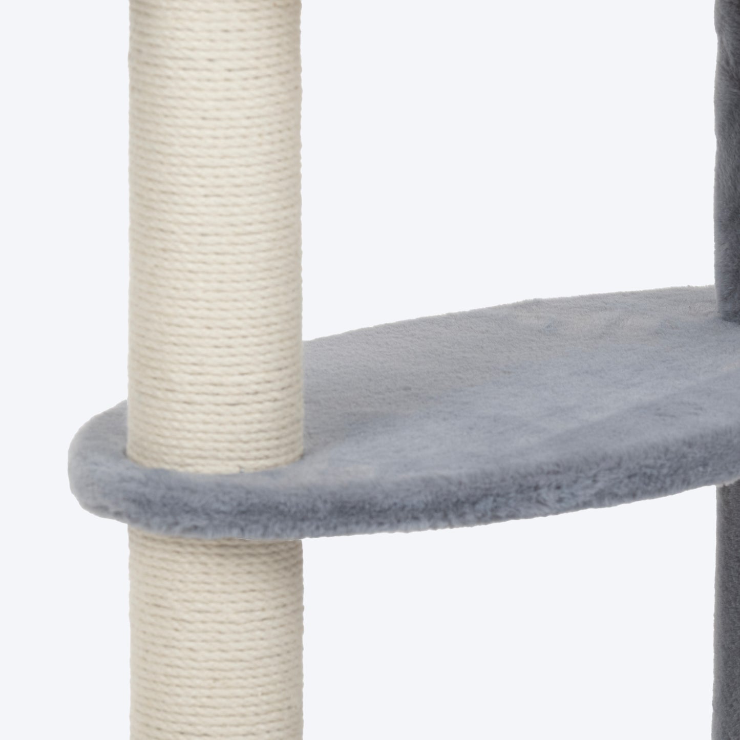 HUFT Meowtrix Tower Multipurpose Cat Tree - Grey - Heads Up For Tails