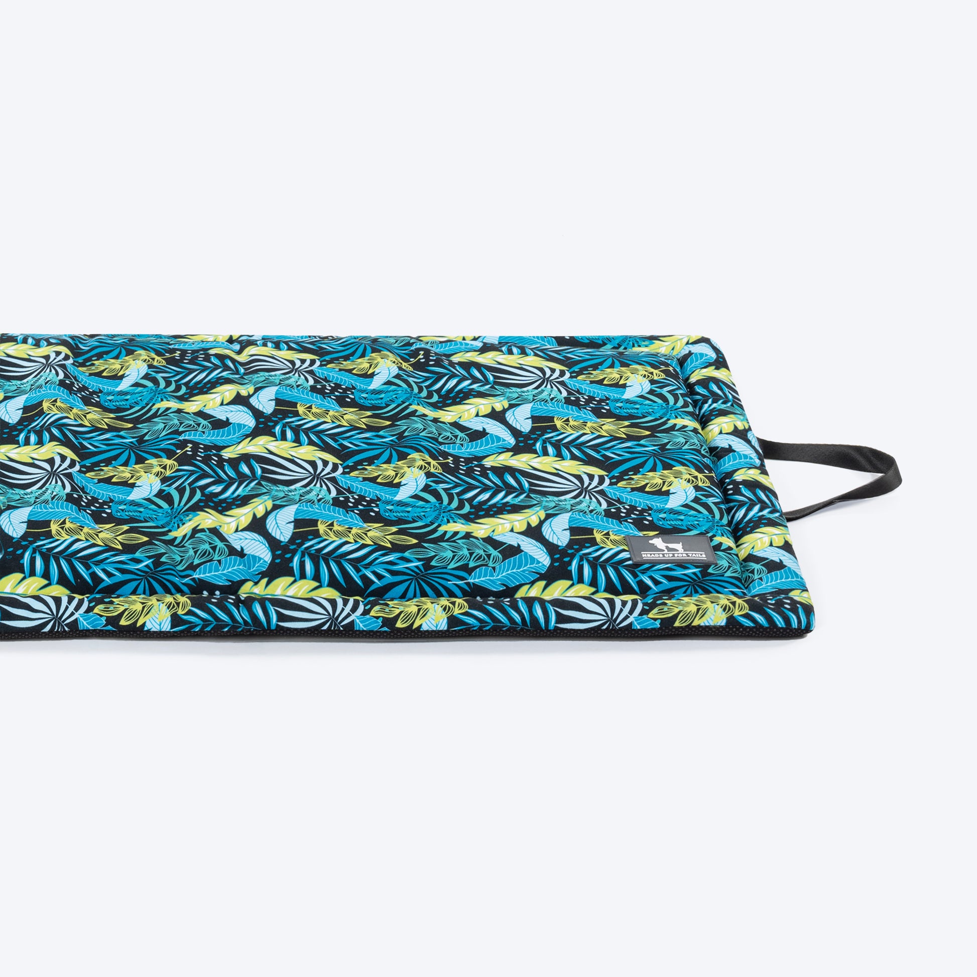 HUFT Luminous Leaves Mat Dog & Cat - Navy - Heads Up For Tails