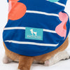 HUFT Petal Play T-Shirt For Dog - Blue - Heads Up For Tails