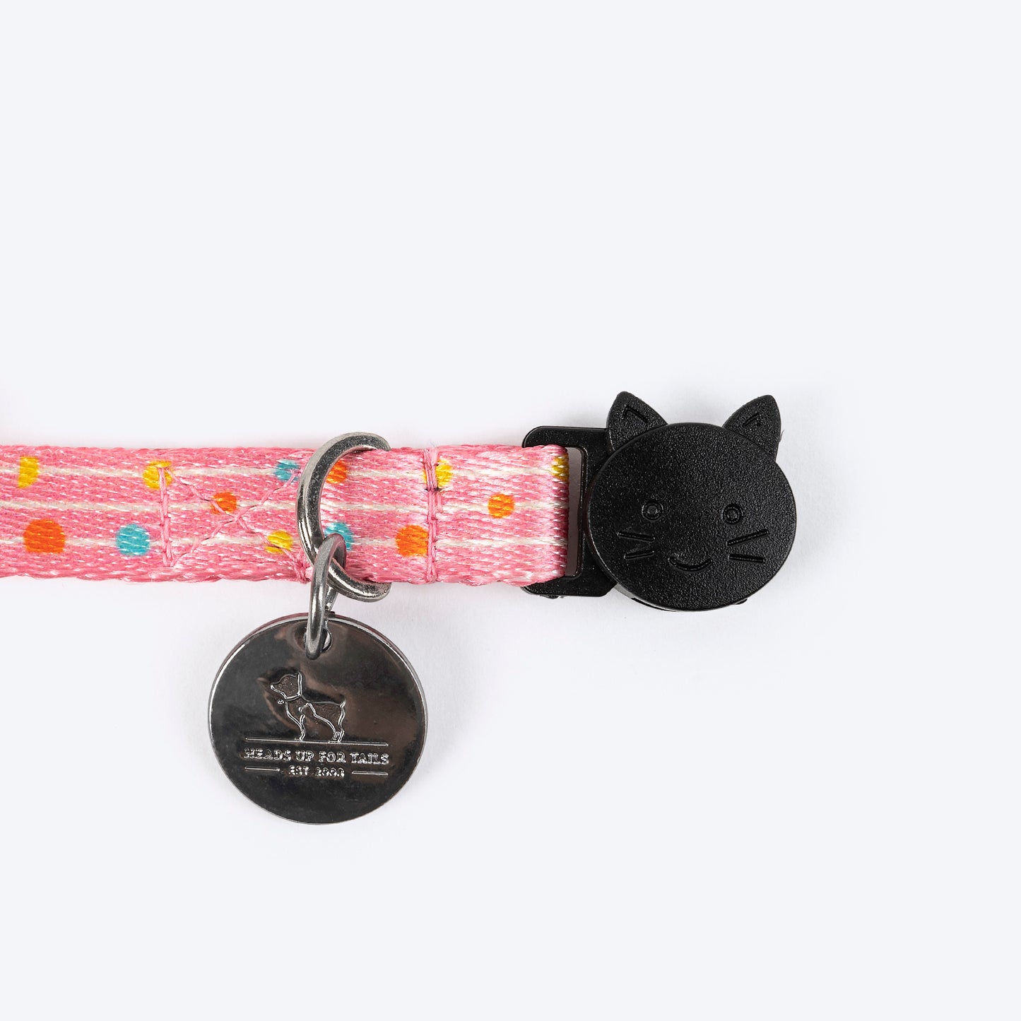 HUFT Meowvelous - Breakaway Cat Collars - Pink & Sea Blue - Heads Up For Tails