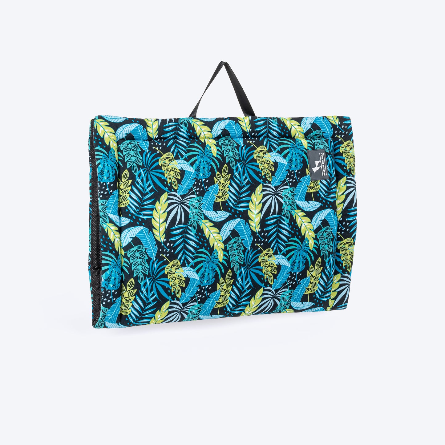HUFT Luminous Leaves Mat Dog & Cat - Navy - Heads Up For Tails