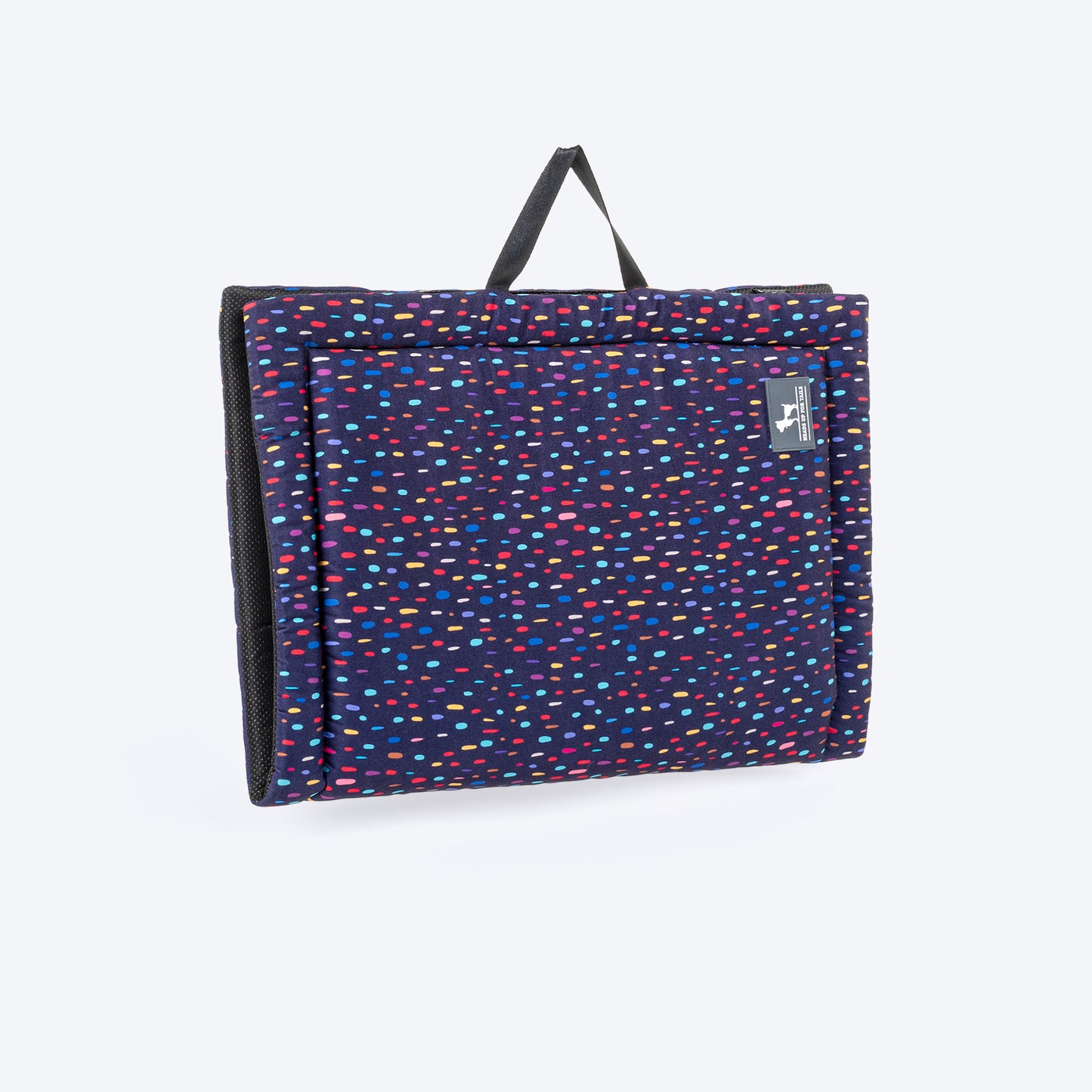 HUFT Sprinkle Drizzle Mat For Dog & Cat - Navy - Heads Up For Tails