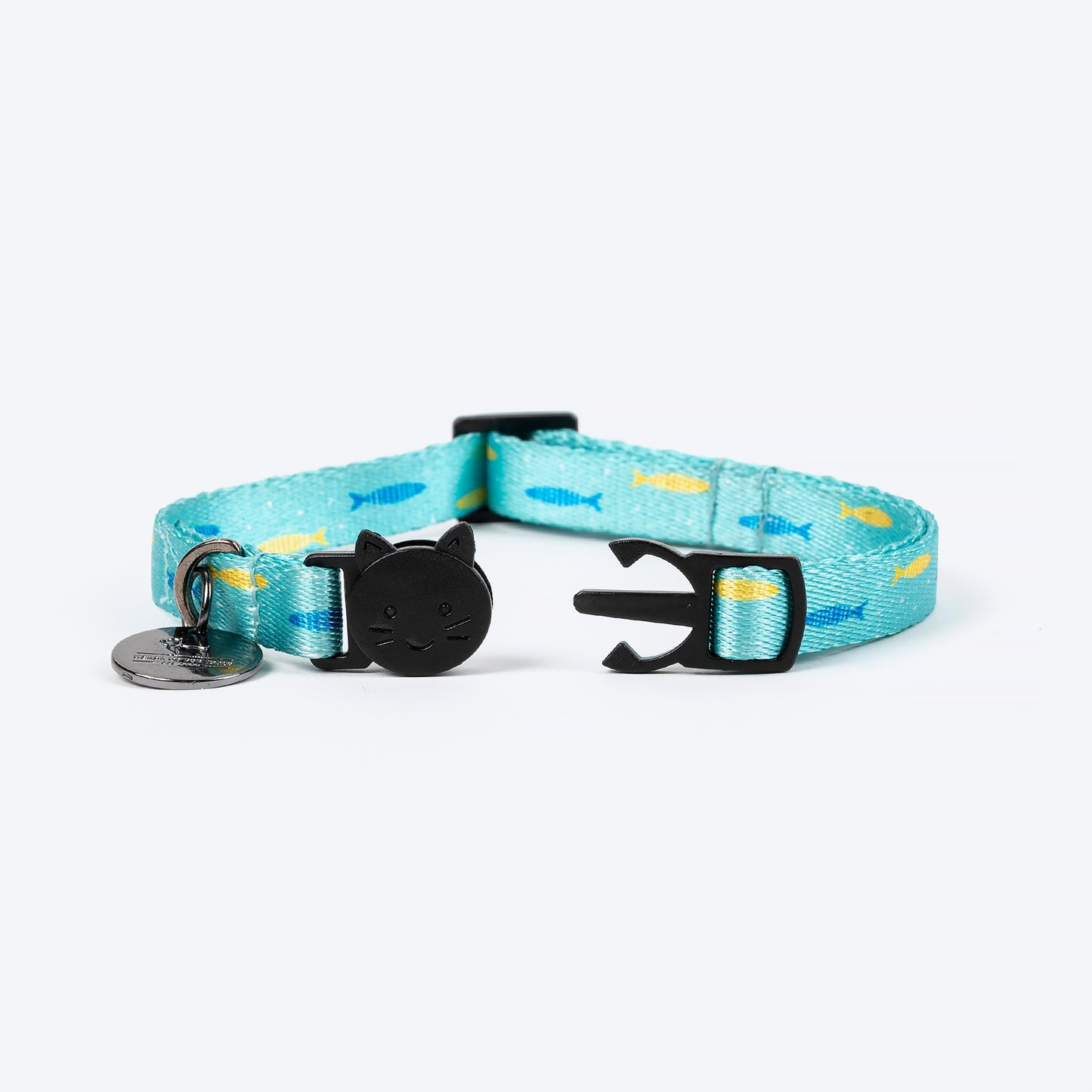 HUFT Meowvelous Cat Collars - Pink & Sea Blue - Heads Up For Tails