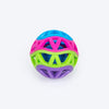 HUFT Rainbow Carnival Ball For Dog - Multicolor - Heads Up For Tails