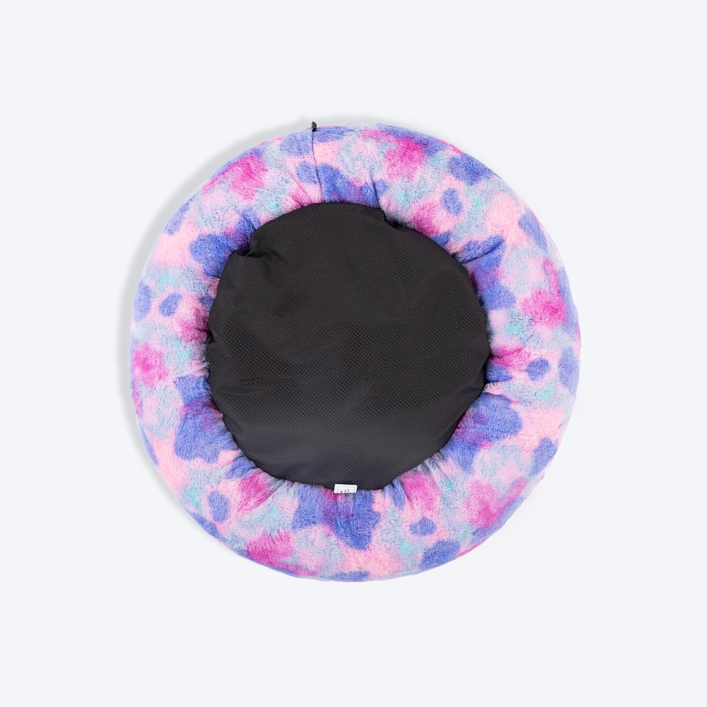 HUFT Furry Bliss Cuddle Bed For Cat & Puppy - Multicolor - Heads Up For Tails
