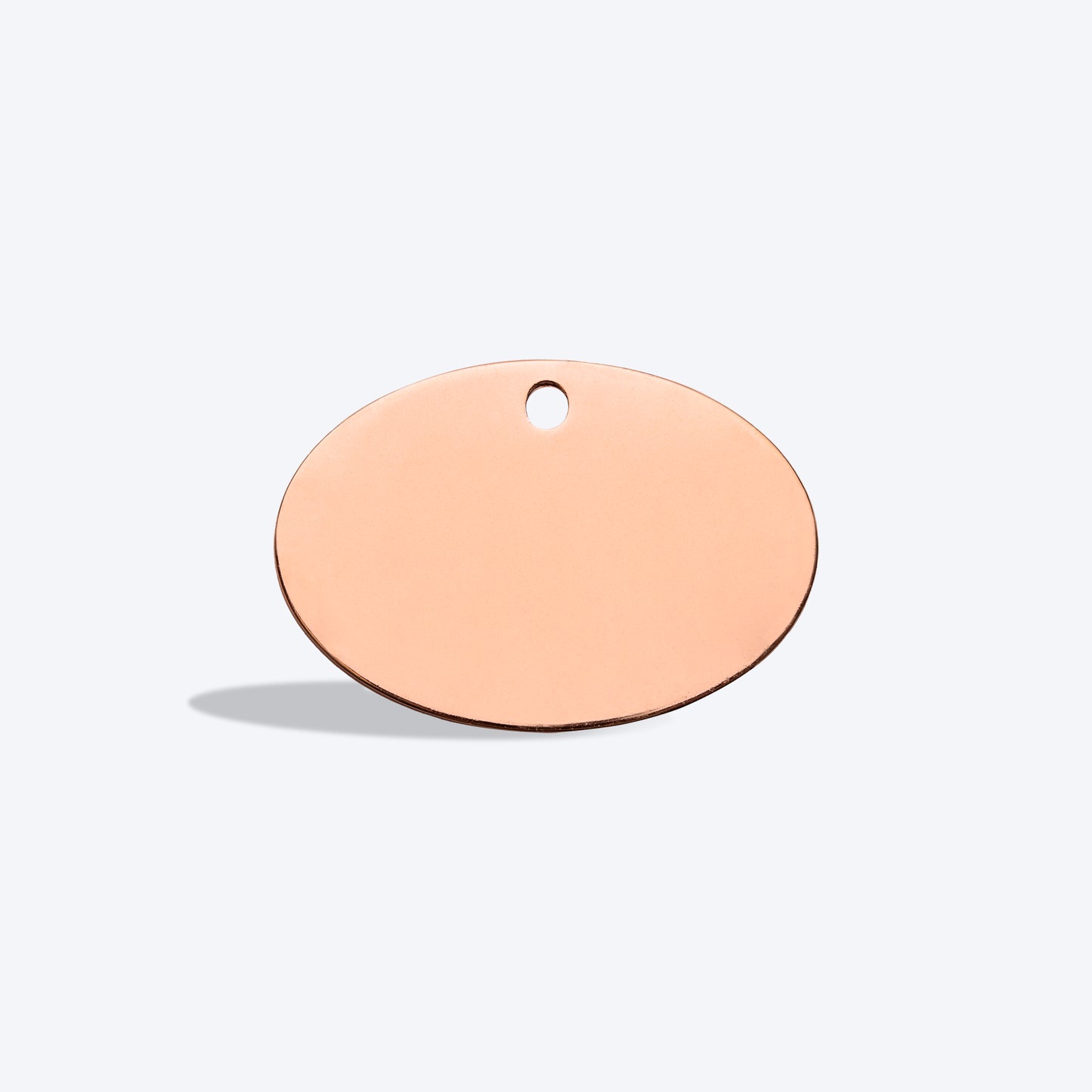 HUFT Personalised Dog & Cat Oval Shape Name Tag - Heads Up For Tails