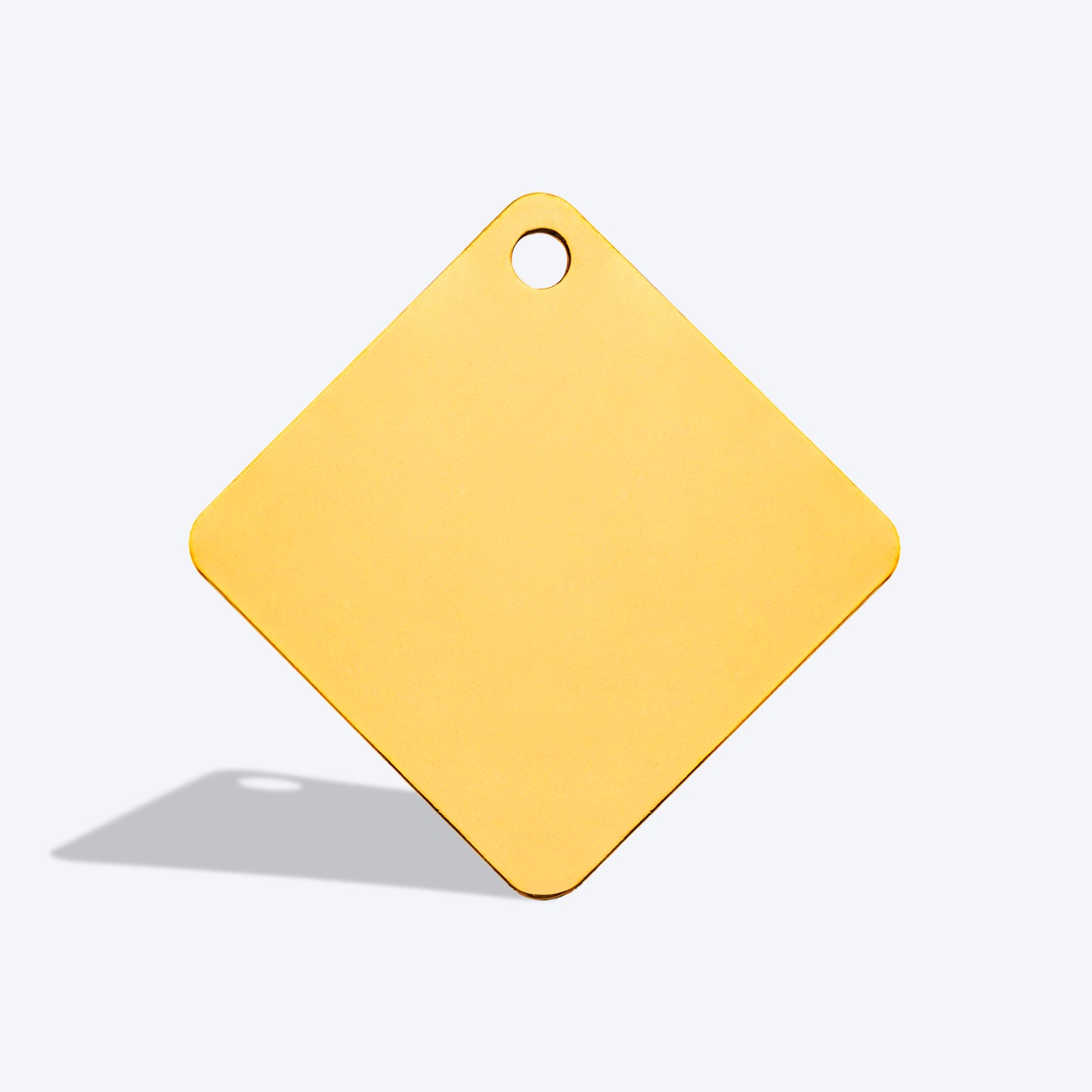 HUFT Personalised Dog & Cat Diamond Shape Name Tag - Heads Up For Tails