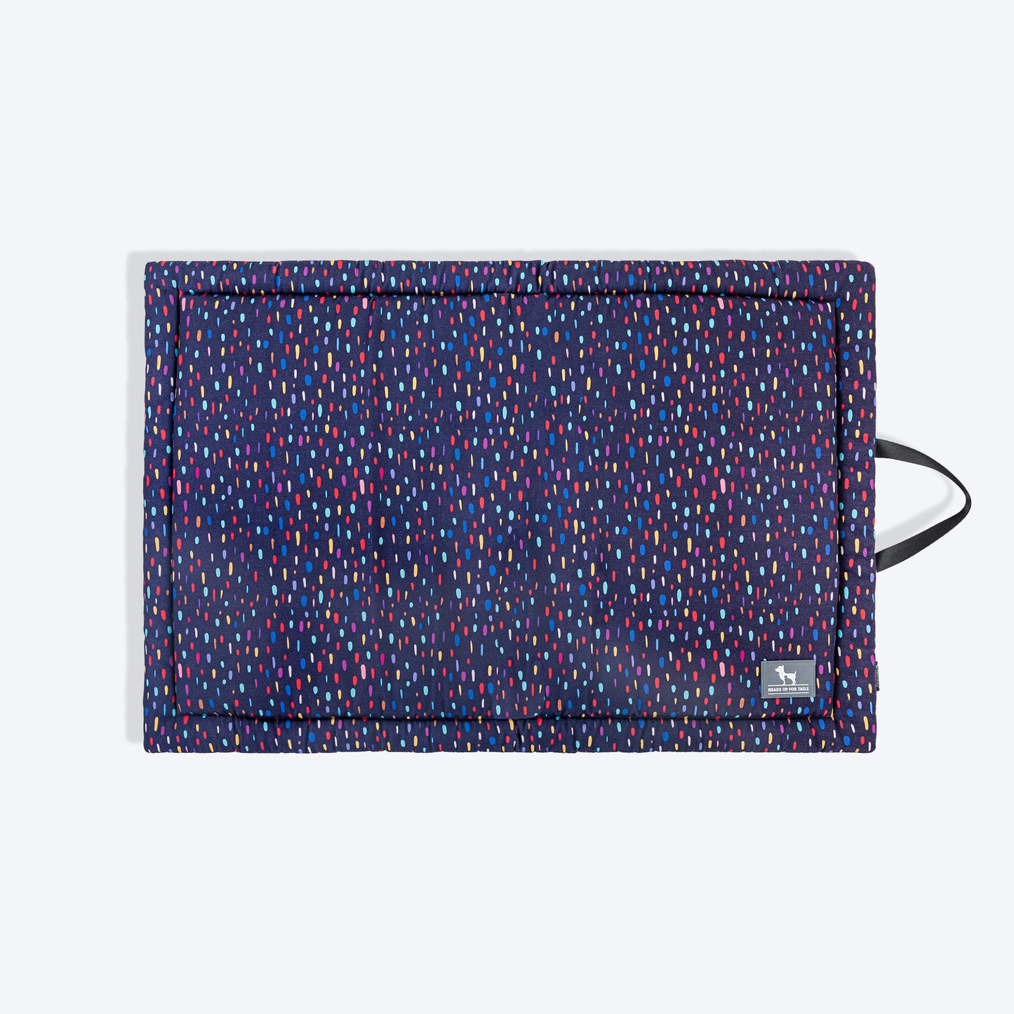 HUFT Sprinkle Drizzle Mat For Dog & Cat - Navy - Heads Up For Tails