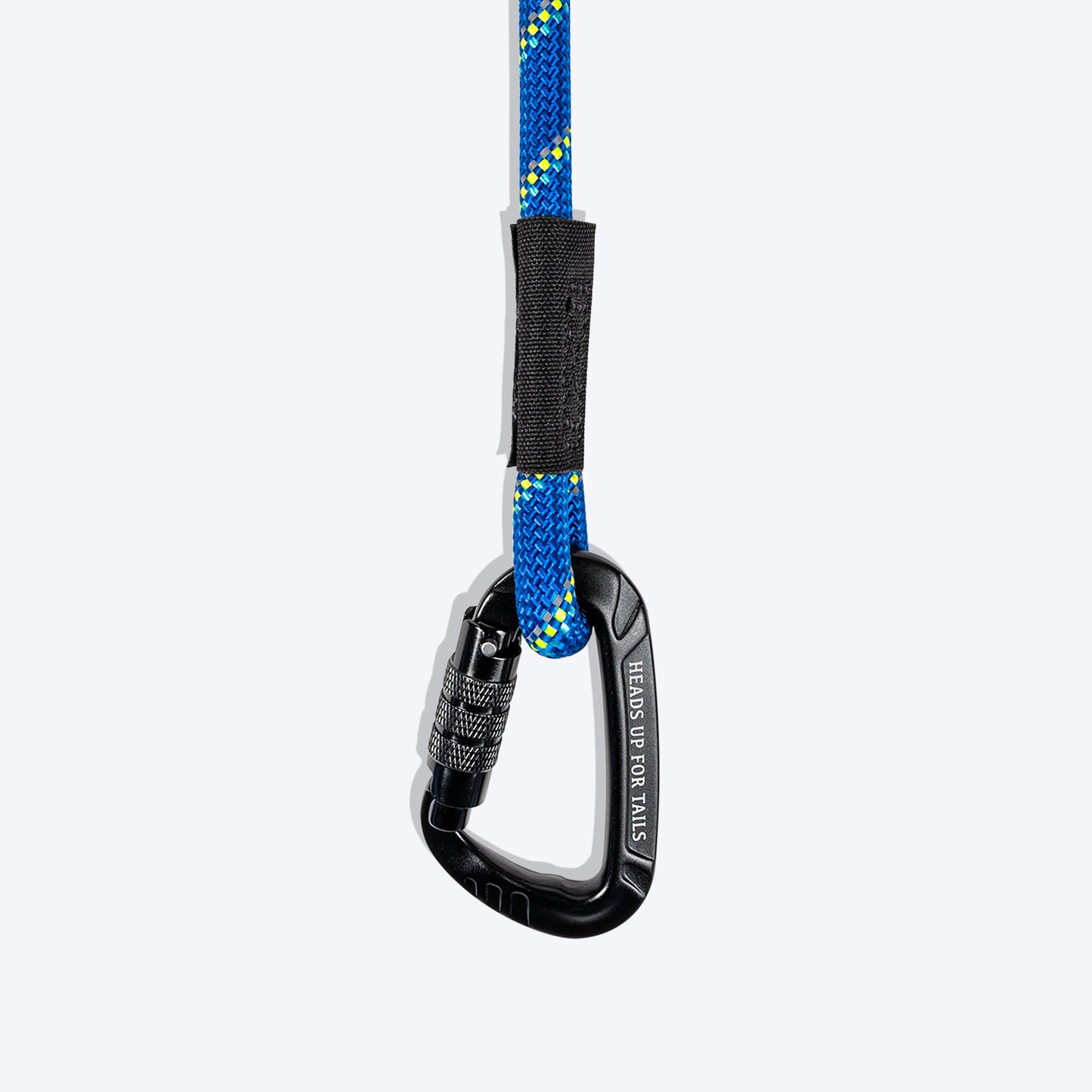 HUFT Rope Dog Leash With Carabiner - Royal Blue - Heads Up For Tails