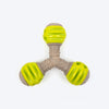 HUFT Triple Treat Chew Toy For Dog - Green - Heads Up For Tails