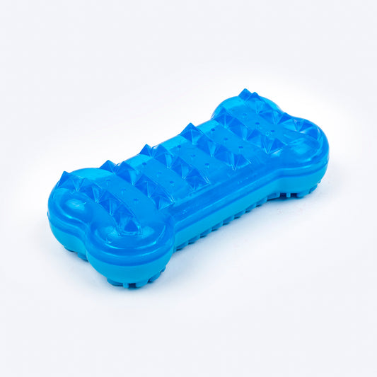 HUFT Frosty Fun Chew Toy For Dog - Blue - Heads Up For Tails