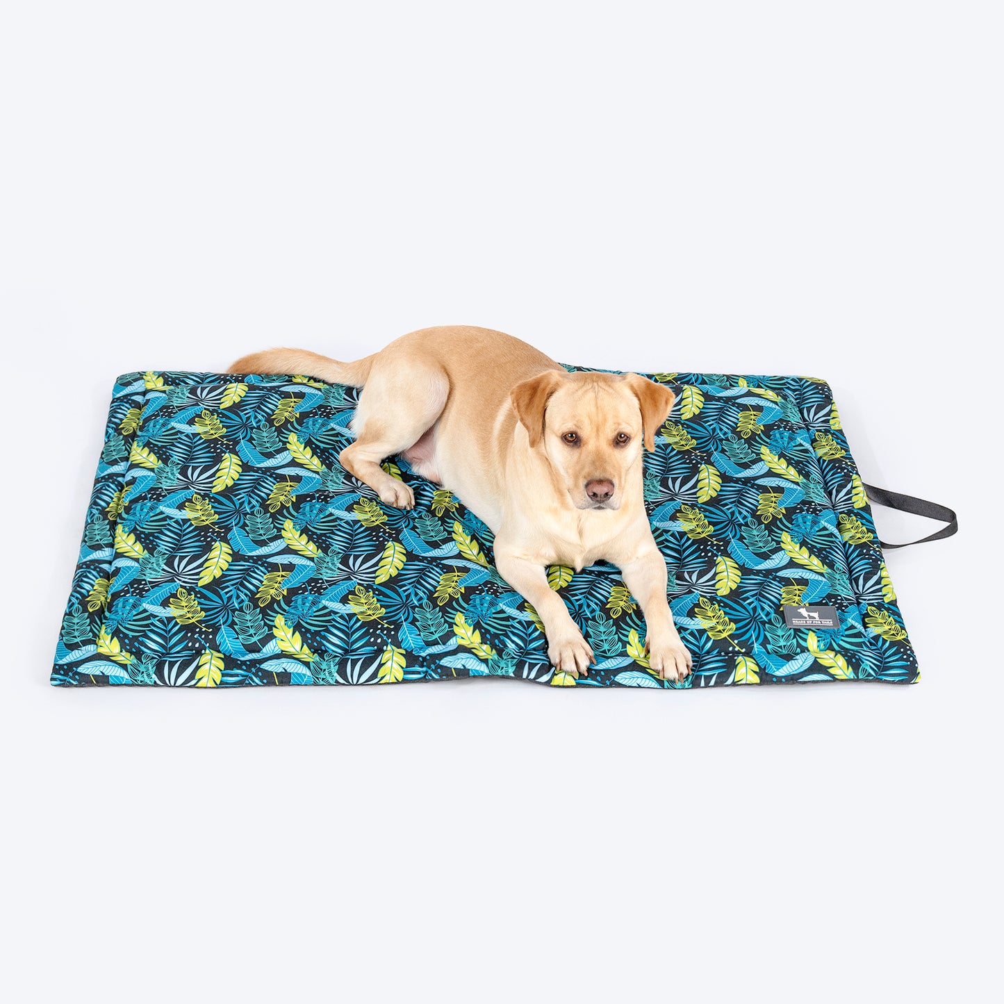 HUFT Luminous Leaves Mat Dog & Cat - Navy - Heads Up For Tails