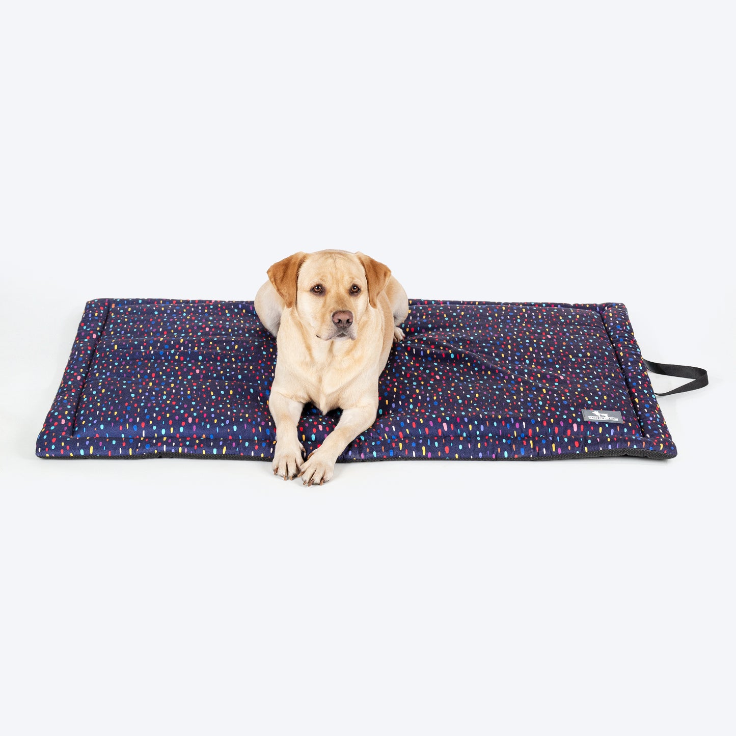 HUFT Sprinkle Drizzle Mat For Dog & Cat - Navy - Heads Up For Tails