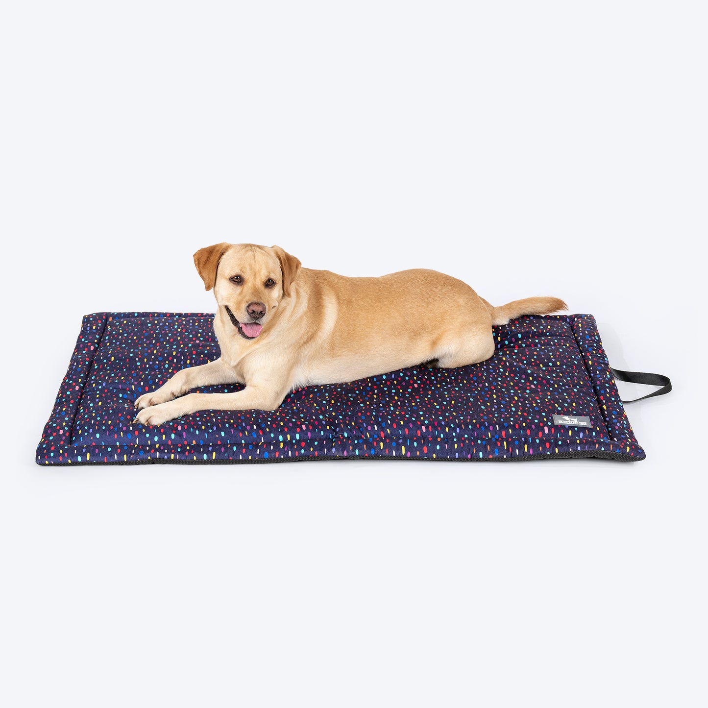 HUFT Sprinkle Drizzle Mat For Dog & Cat - Navy - Heads Up For Tails